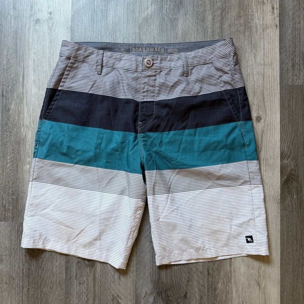 Rip Curl Boardwalk Swim Board Shorts Men’s 34 Waist Stripes - Picture 2 of 12